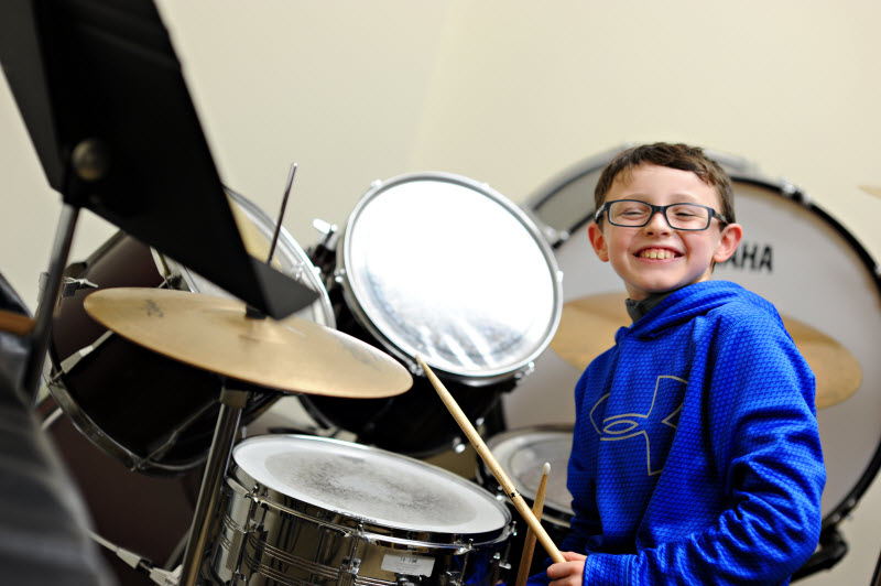 Youth Drum Lessons | Community Music School Collegeville